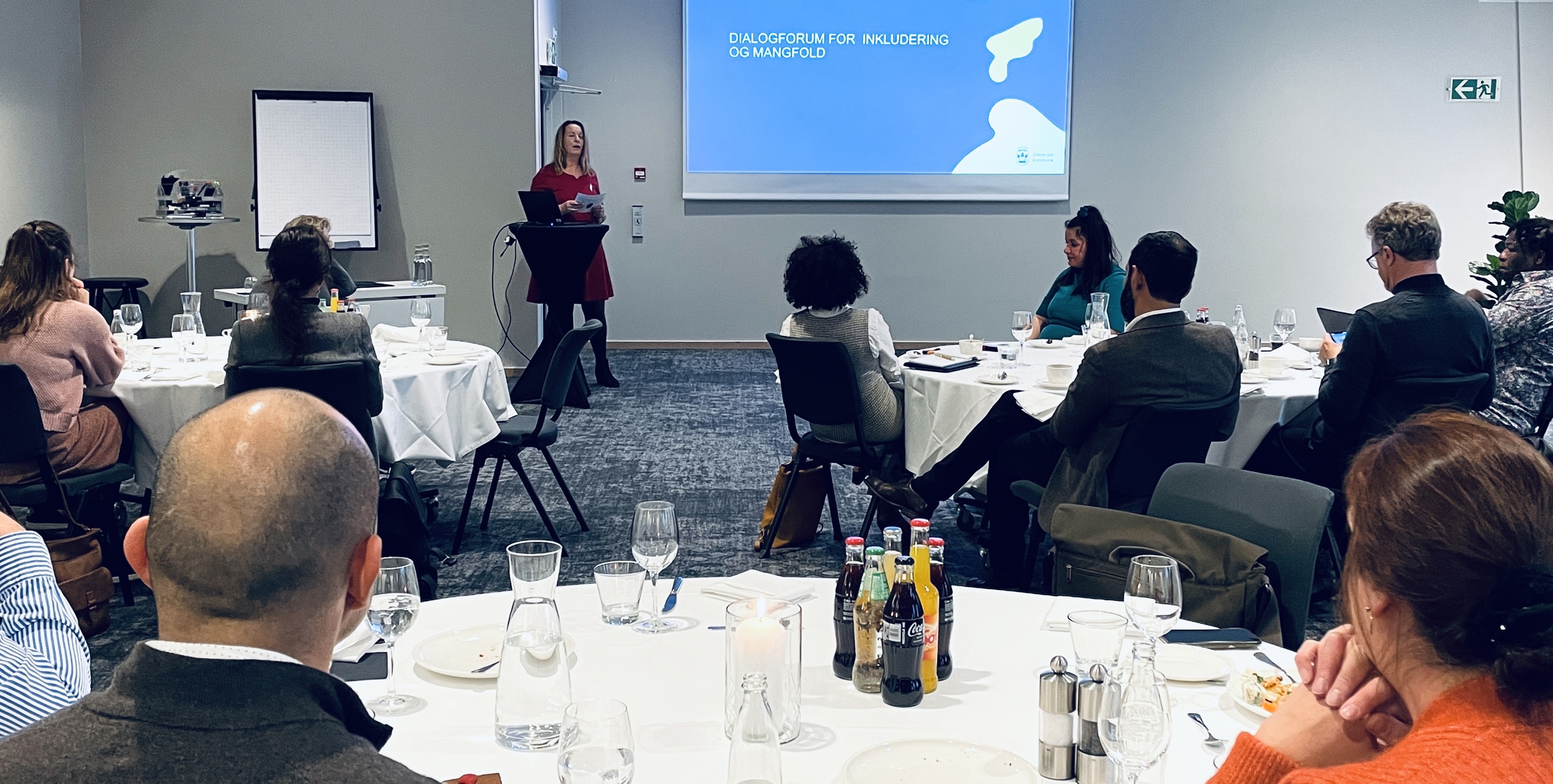 Møte i dialogforum for inkludering og mangfold.