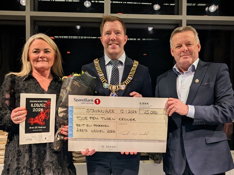 Bilde fra prisutdelingen