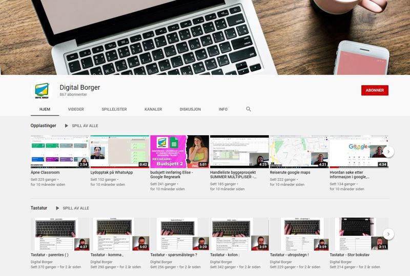 Digital borger på youtube