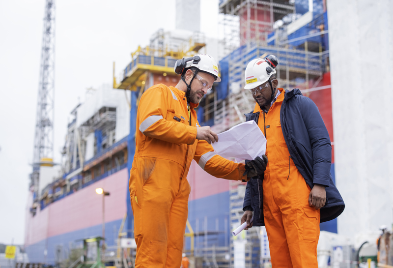 Two men at Rosenberg Worley