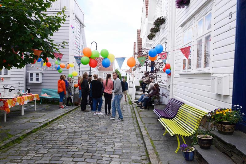 Storhaug frivillighetssentral. Aktivitet i gatene. 