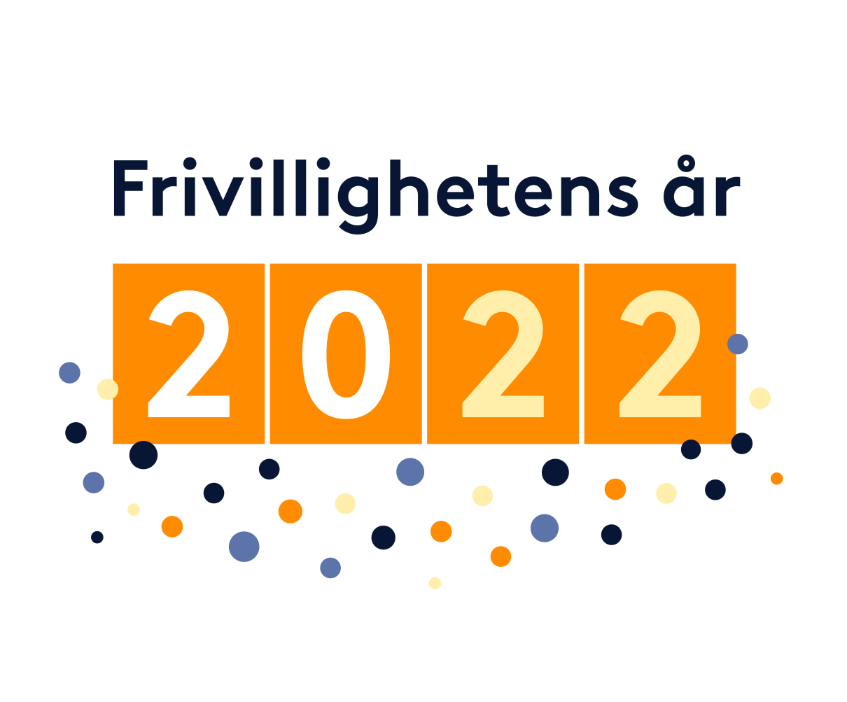 Logo for frivillighetens år 2022