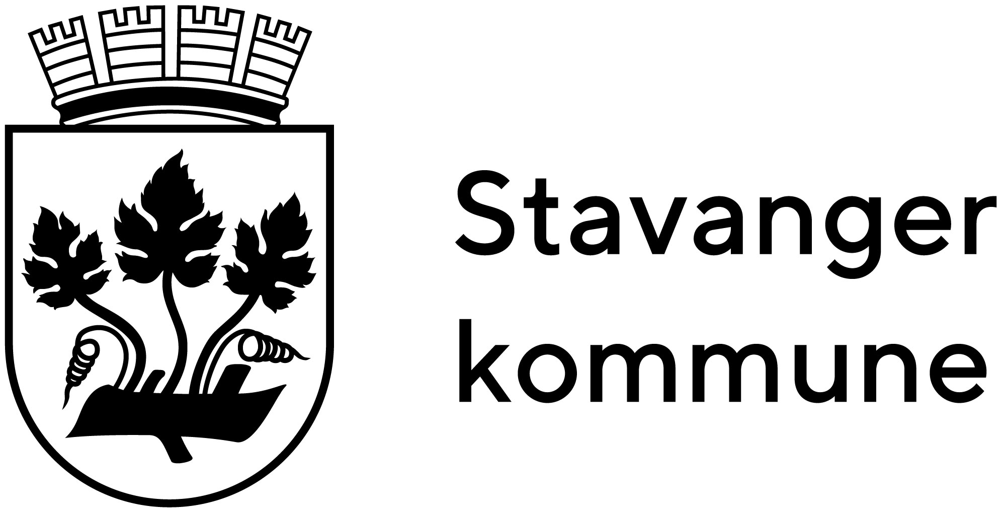 Liggende logo for Stavanger kommune