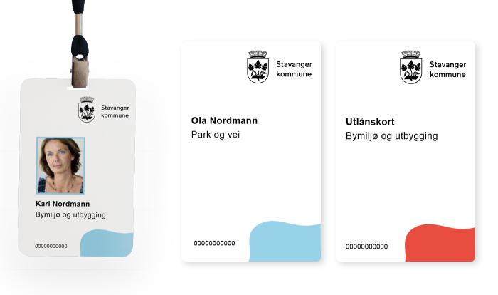 Eksempler adgangskort - Stavanger kommune
