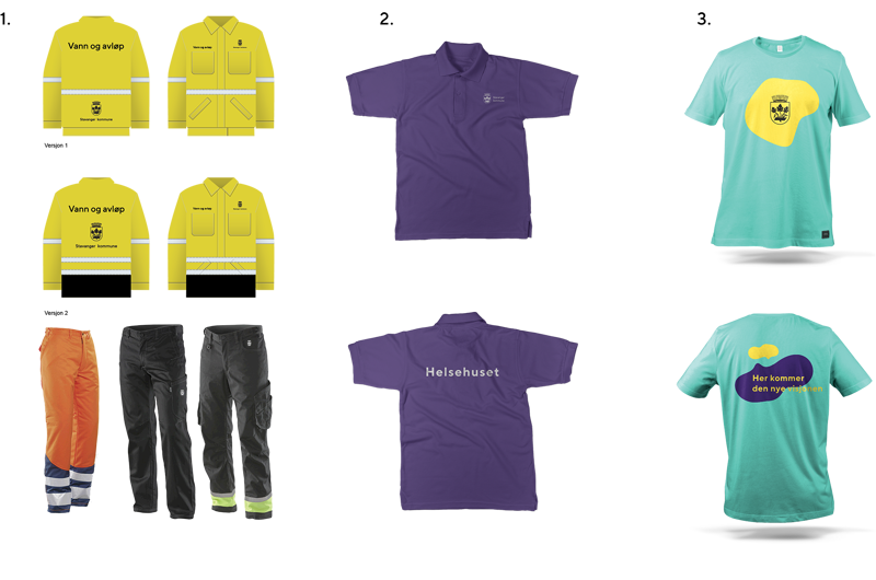 Eksempler klær og arbeidsklær - Stavanger kommune