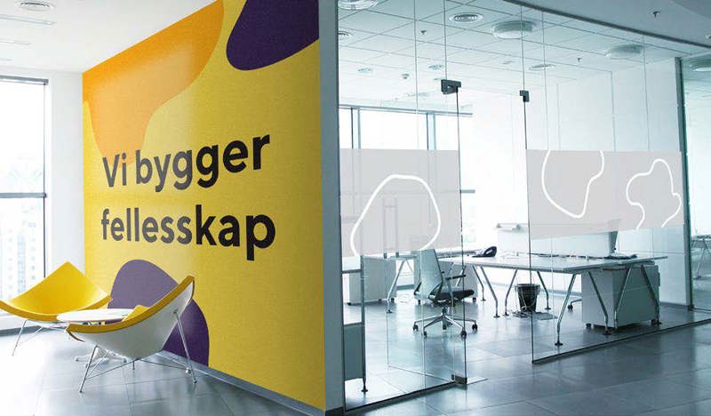 Frosting: Bånd med større øysilhuetter