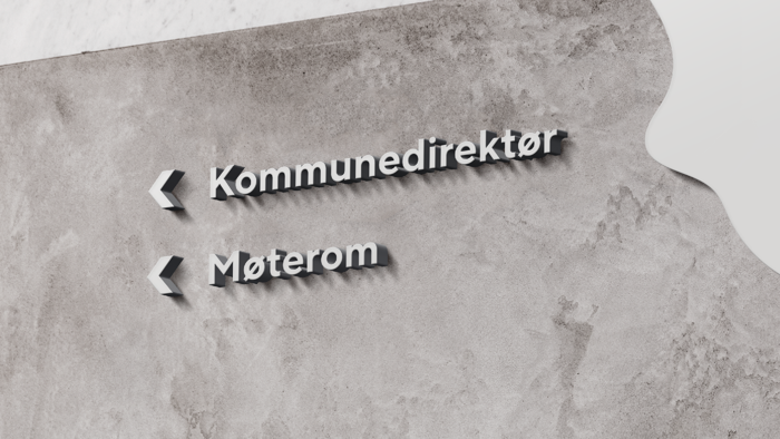 Skilting eksempel Stavanger kommune