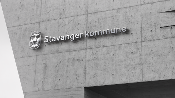 Eksempel på skilting Stavanger kommune