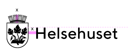 Skilting eksempel Helsehuset