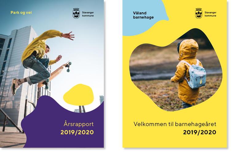 Eksempelbilde trykksaker med kommunevåpen