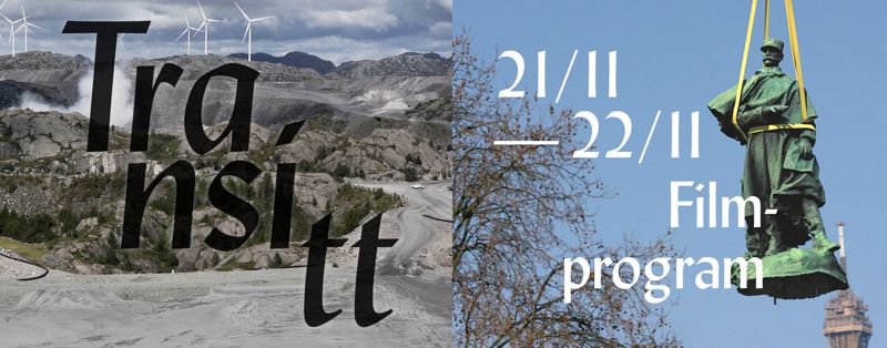 Plakat for filmprogrammet Transitt