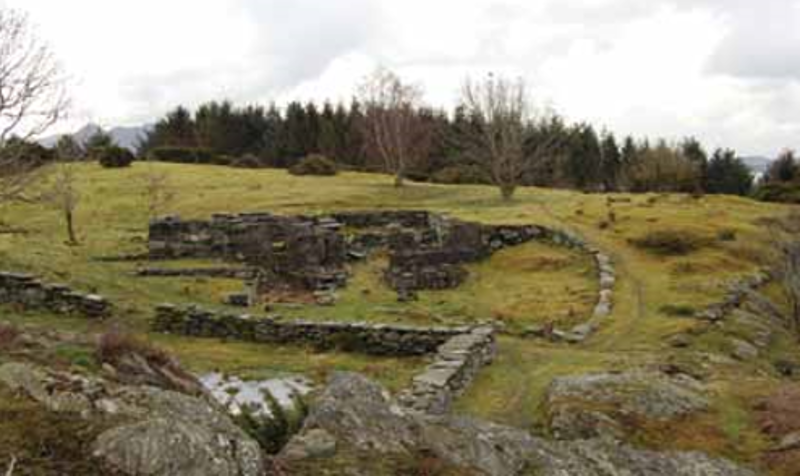 Gårdsanlegg på Store Marøy.