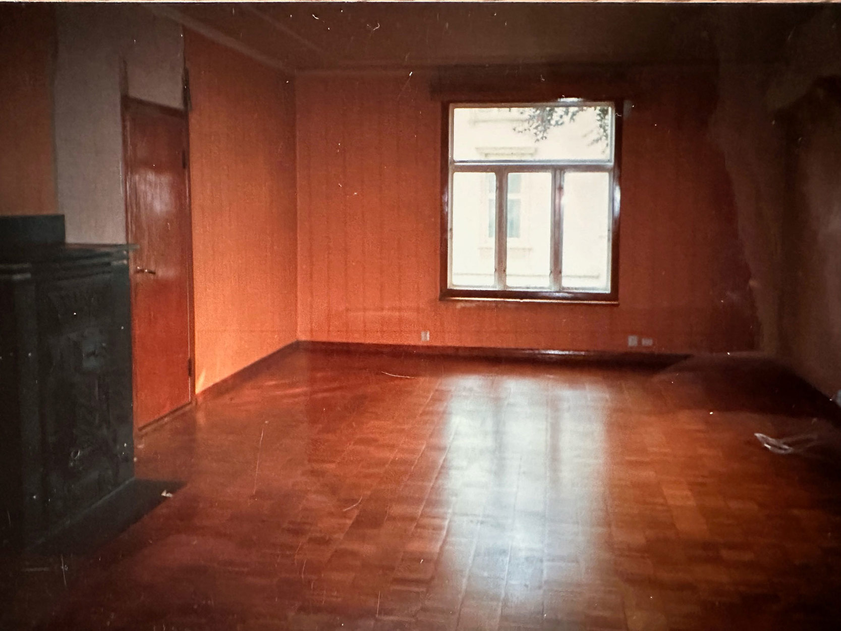 Stuen i Prinsens gate før Ian gikk i gang.