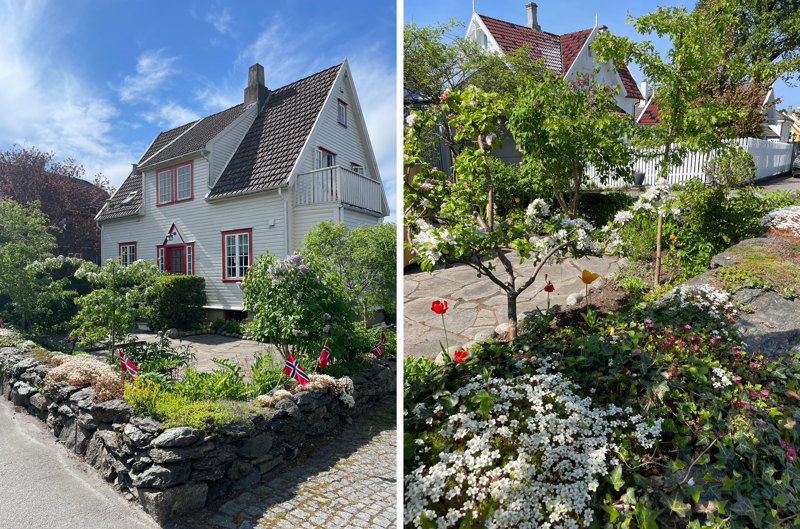 Forhagen foran Admiral Cruys gate. 