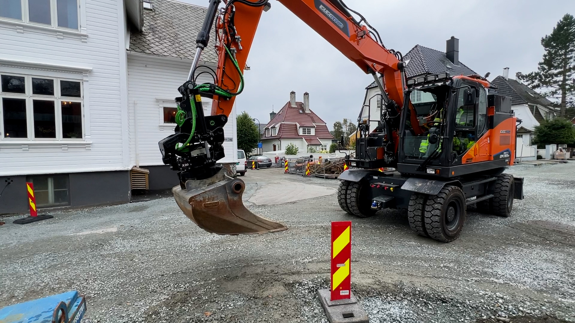 Den første elektriske gravemaskinen til Stavanger kommune ble tatt i bruk høsten 2023. Elektrisk gravemaskin