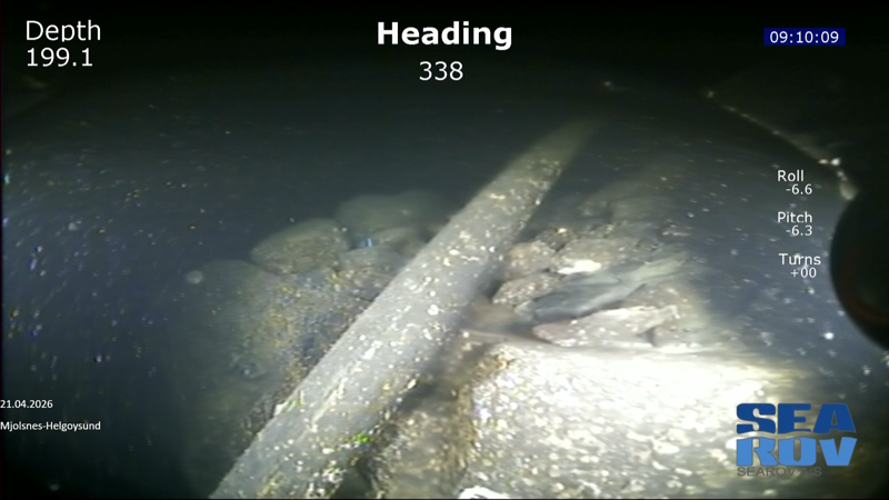 Vannledning på havets bunn