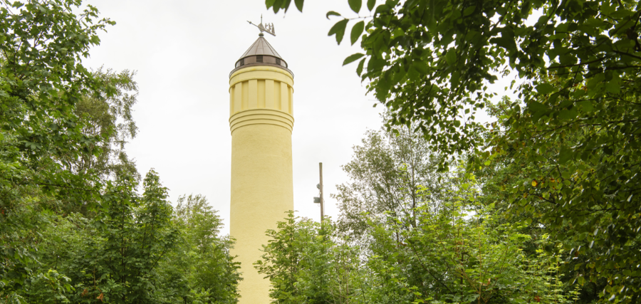 Bilde av vanntårnet på Buøy