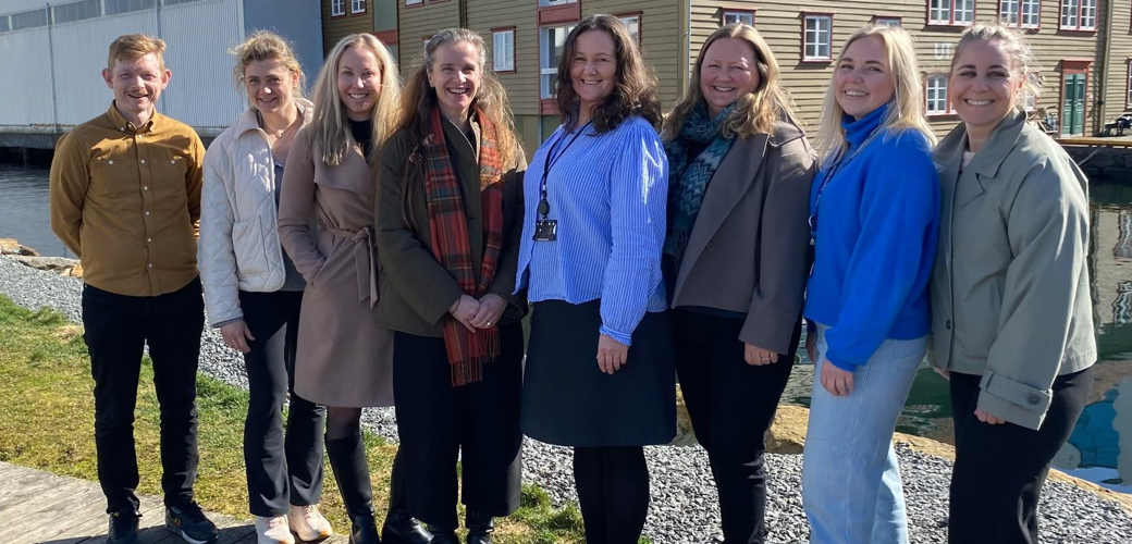 Ansatte ved avdelingen Bilde av alle ansatte ved avdeling for forskning og utvikling og USHT.