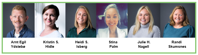 Portrettbilder av ansatte