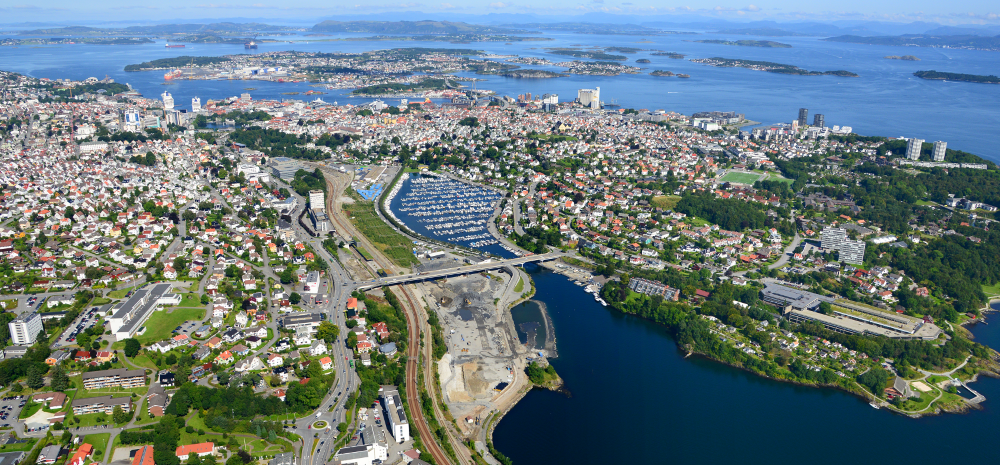 Flyfoto Stavanger