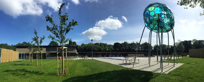 "Bubblor" av kunstner Annika Oskarsson.