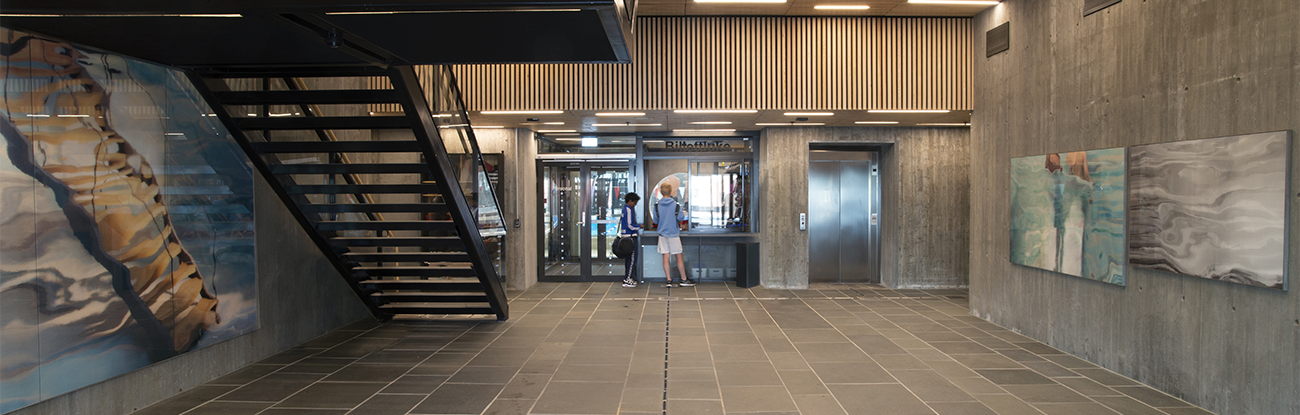 Svømmehallens foaje