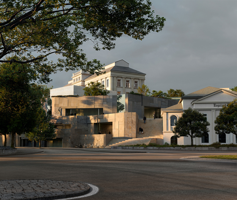 De seks arkitektteamene som ble valgt ut til å delta i konkurransen om å tegne nytt teater- og museumsbygg, har nå levert løsningsforslagene sine. 