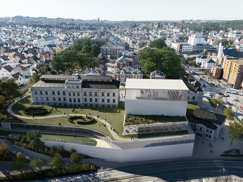 De seks arkitektteamene som ble valgt ut til å delta i konkurransen om å tegne nytt teater- og museumsbygg, har nå levert løsningsforslagene sine. 