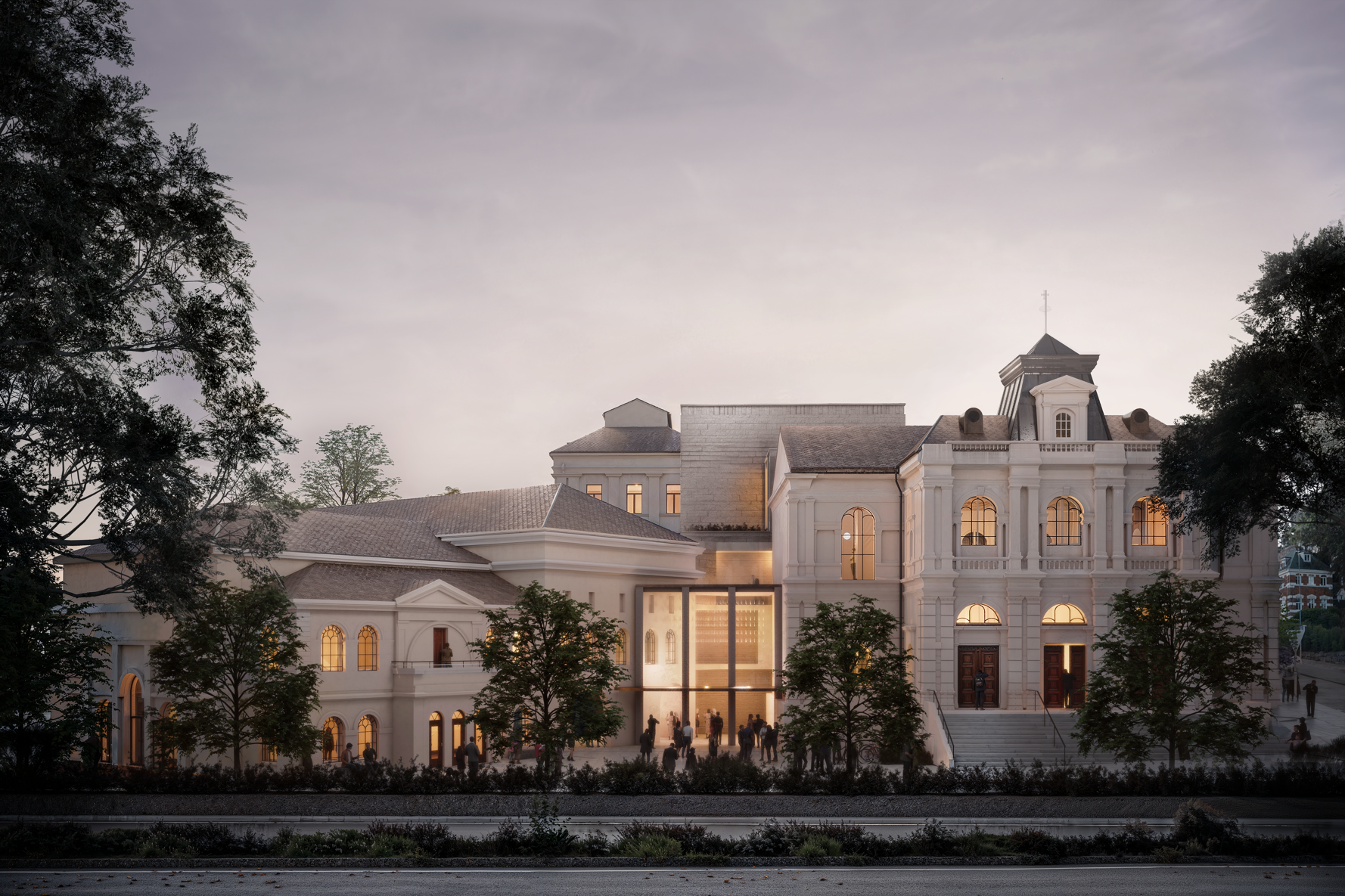 Fasaden på framtidig Rogaland Teater.