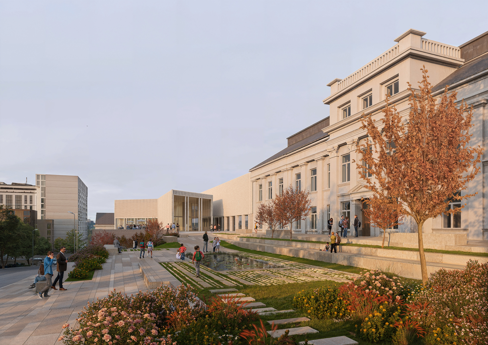 De seks arkitektteamene som ble valgt ut til å delta i konkurransen om å tegne nytt teater- og museumsbygg, har nå levert løsningsforslagene sine.