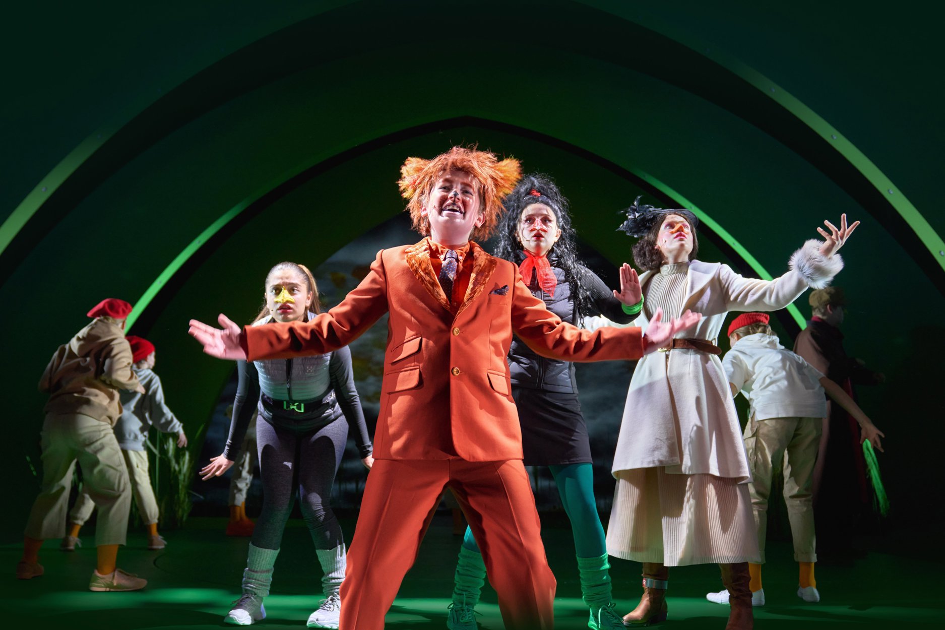 Fra forestillingen Kvakk!?!. Foto: Stig Håvard Dirdal