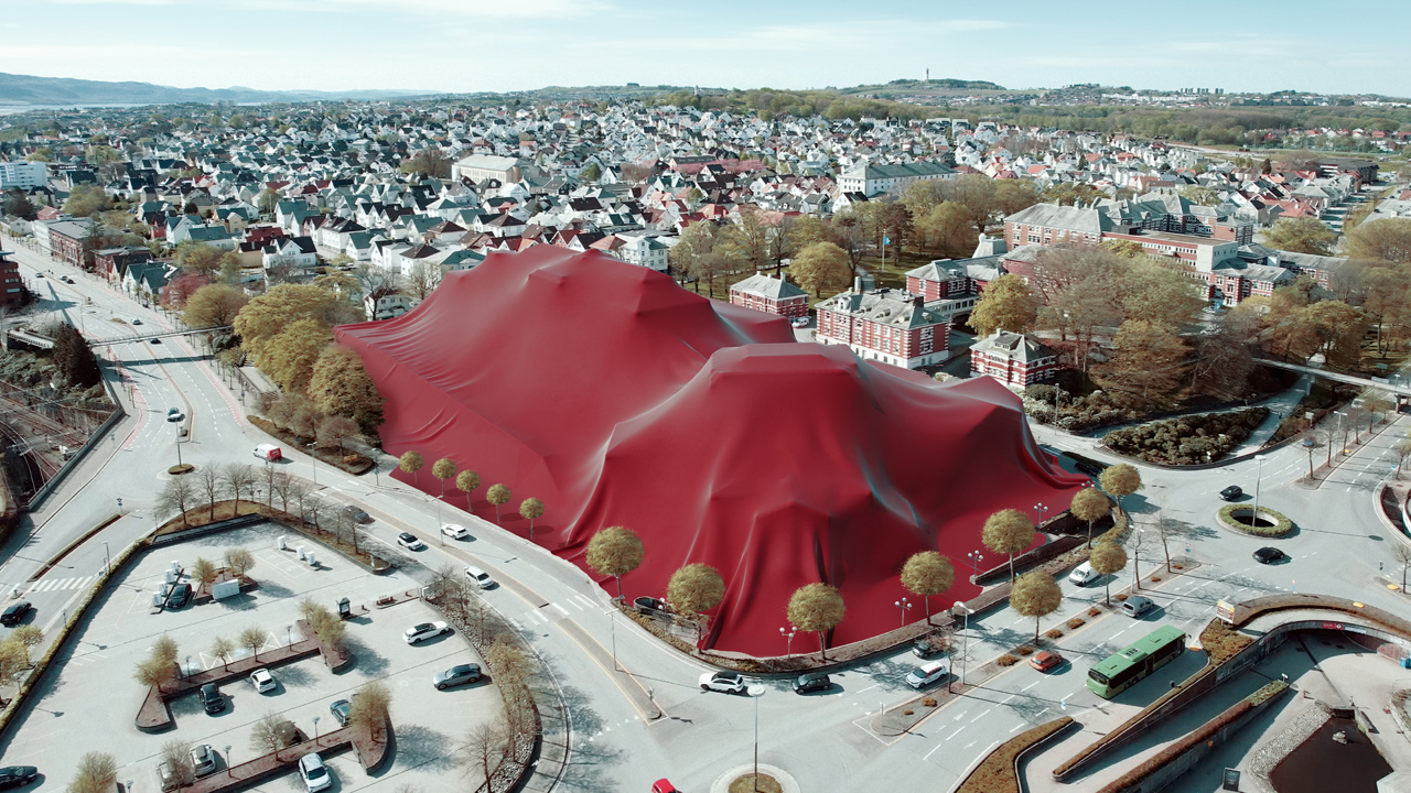 Arkitektkonkurranse. Illustrasjon: Stig Håvard Dirdal Arkitektkonkurranse. Illustrasjon: Stig Håvard Dirdal