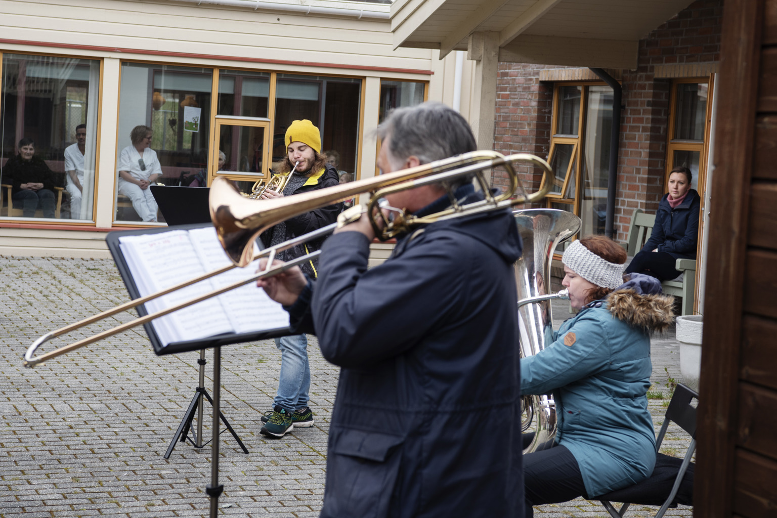 Ti sykehjem får musikalsk besøk i helgen. (Foto: SSO) Ti sykehjem får musikalsk besøk i helgen.