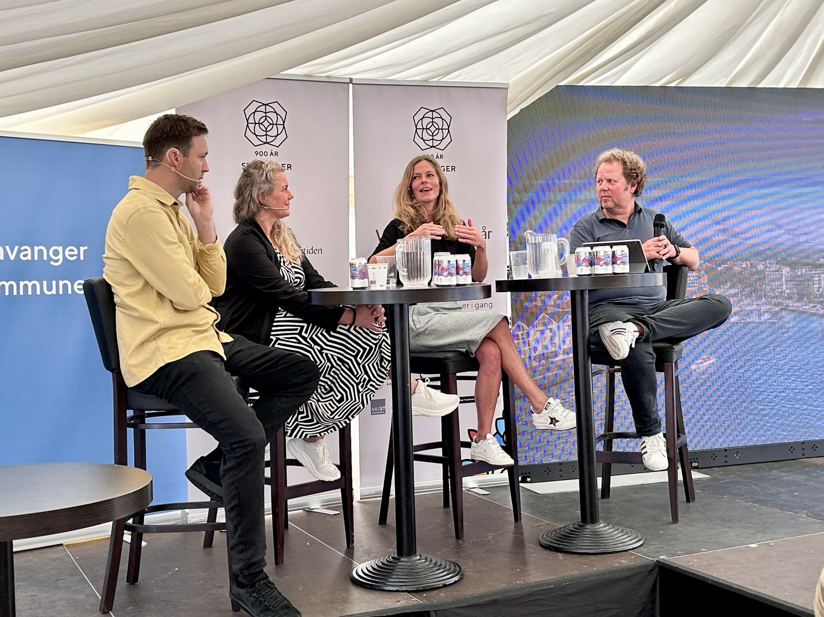 Henrik Sand Dagfinrud, programsjef for Bodø 2024, Linda Sætra, kommunalsjef for kultur og inkludering og leder av jubileumsnemda for Arendals 300-årsjubileum, Lena Antonius, prosjektleder for Stavanger 2025 og kommentator i Stavanger Aftenblad, Jan Zahl Henrik Sand Dagfinrud, programsjef for Bodø 2024, Linda Sætra, kommunalsjef for kultur og inkludering og leder av jubileumsnemda for Arendals 300-årsjubileum, Lena Antonius, prosjektleder for Stavanger 2025 og kommentator i Stavanger Aftenblad, Jan Zahl