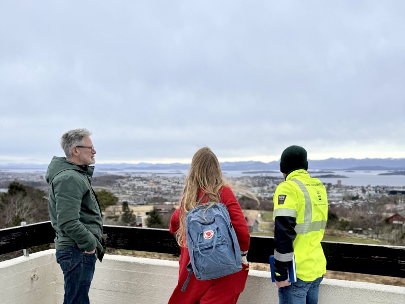 Utsikt til Jæren fra Ullandhaugtårnet