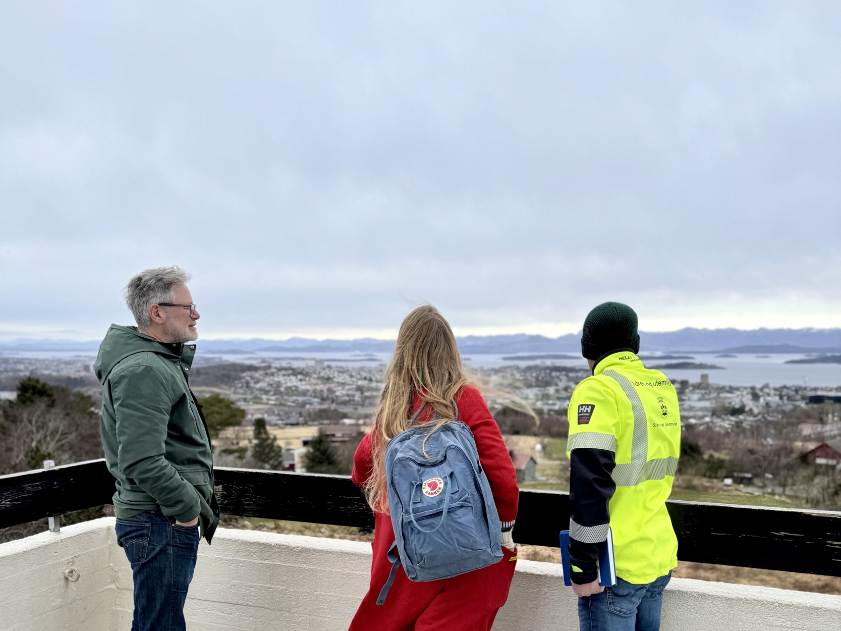Utsikt til Jæren fra Ullandhaugtårnet