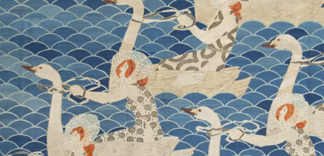 Plakat utstilling: Fra røttene, Kitty Kielland & Frida Hansen