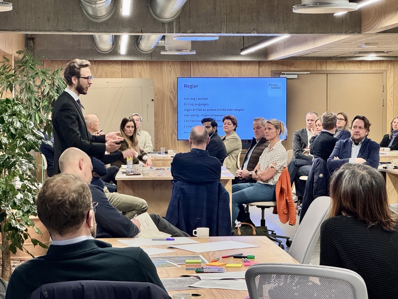 Sveinung Sundfør Sivertsen fra Fremtenkt. 