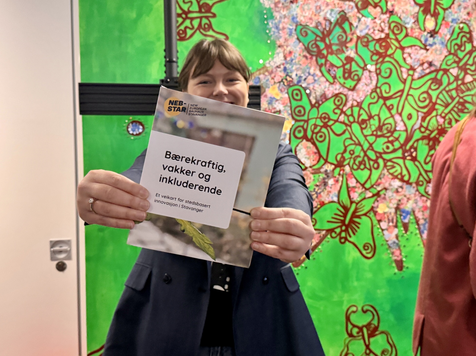 Anna Kraaijeveld Enerstvedt ECT /Stavanger kommune tar med seg veikartet i videre arbeid.