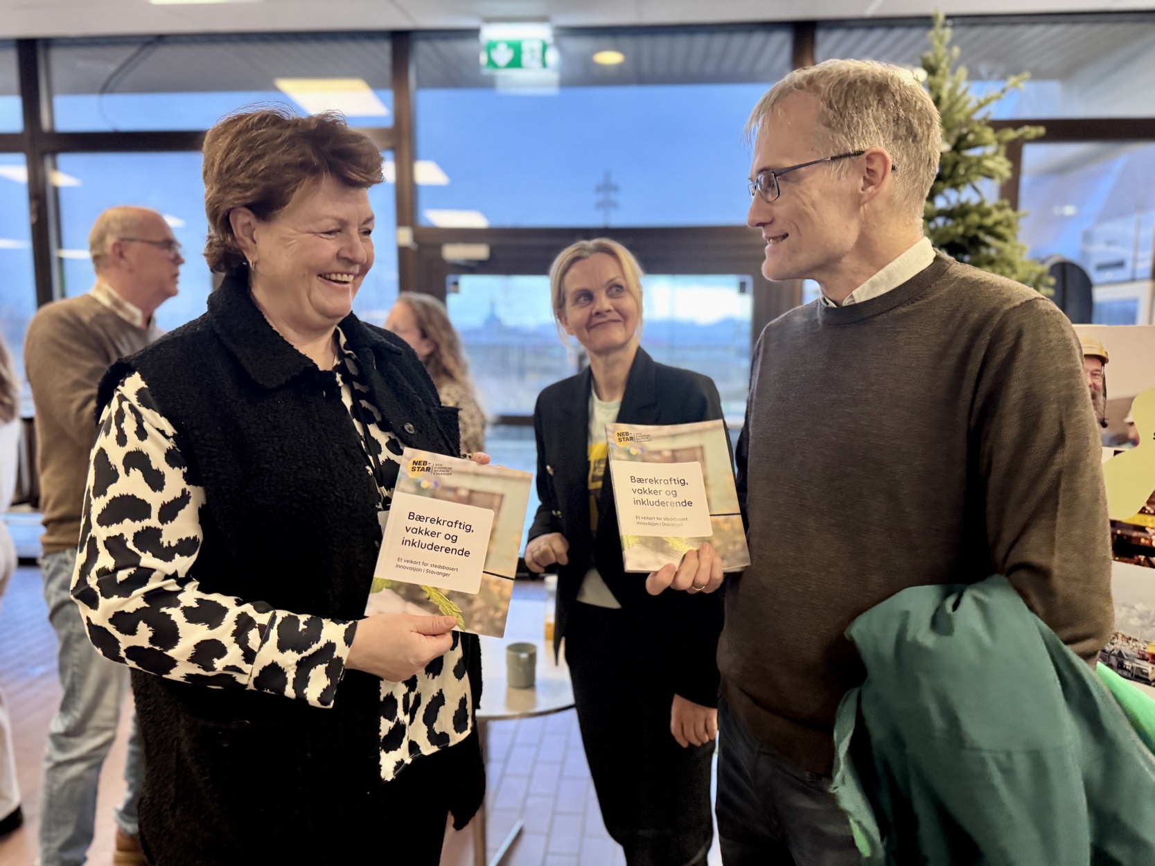 Helene Gram, Mission City/Stavanger kommune, og Hans Einar Lundli, Trondheim kommune/ Mission city, fortsetter arbeidet med klimanøytrale byer.