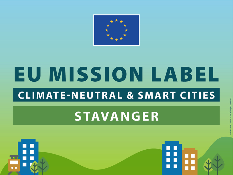 Mision label Stavanger plakat