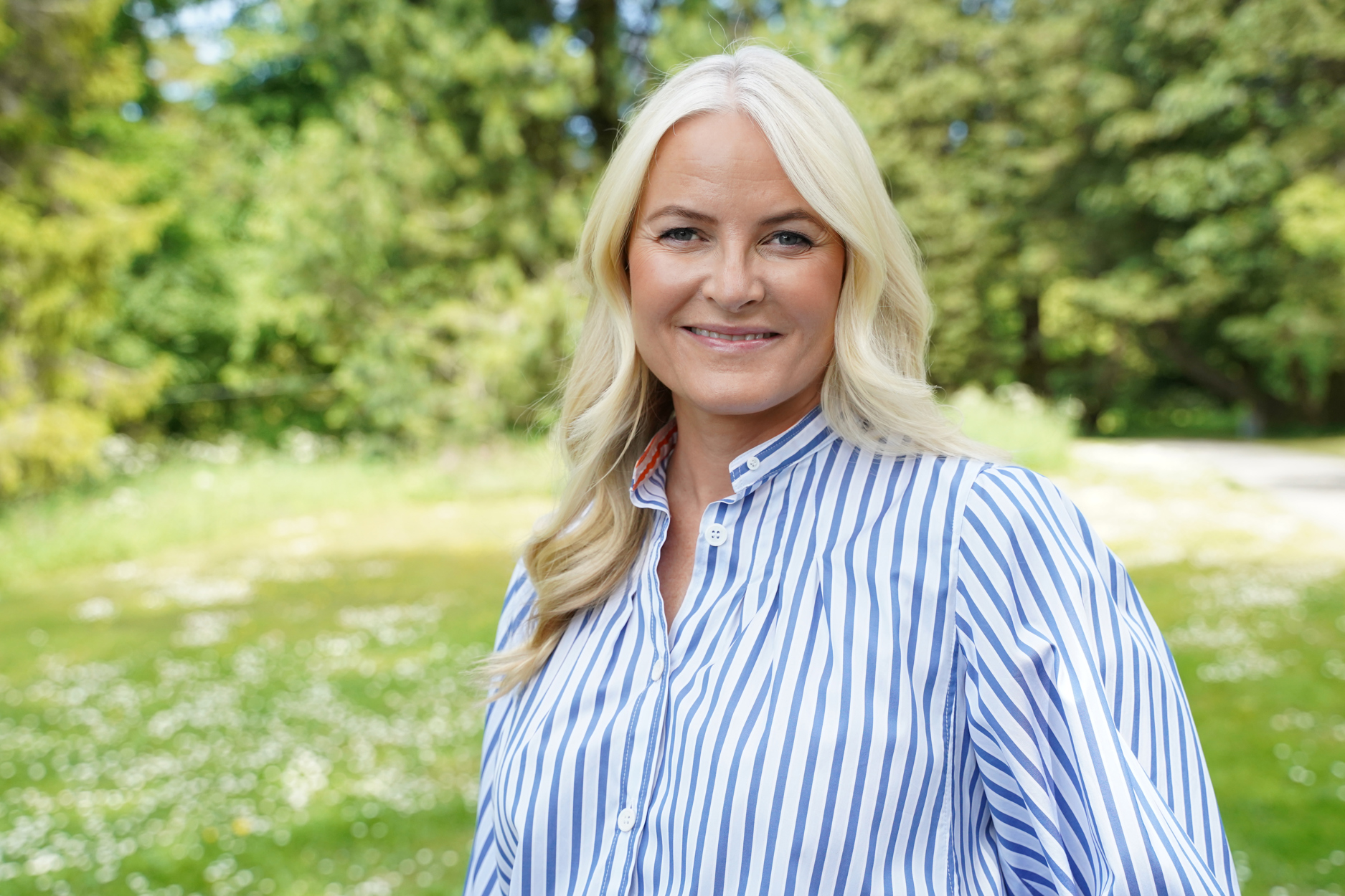 H.K.H Kronprinsesse Mette-Marit skal delta på den store bursdagsfeiringen i Stavanger lørdag 7. juni.  Foto: Liv Anette Luane, Det kongelige hoff.