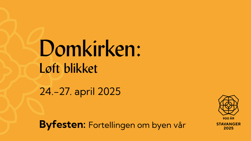 Plakat Domkirken – Løft blikket