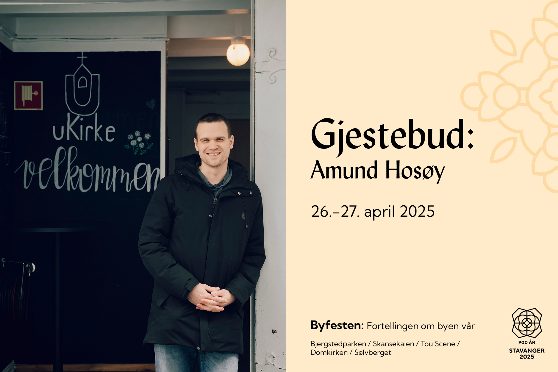 Velkommen til gjestebud med Amund Hosøy og Ukirke Stavanger.
