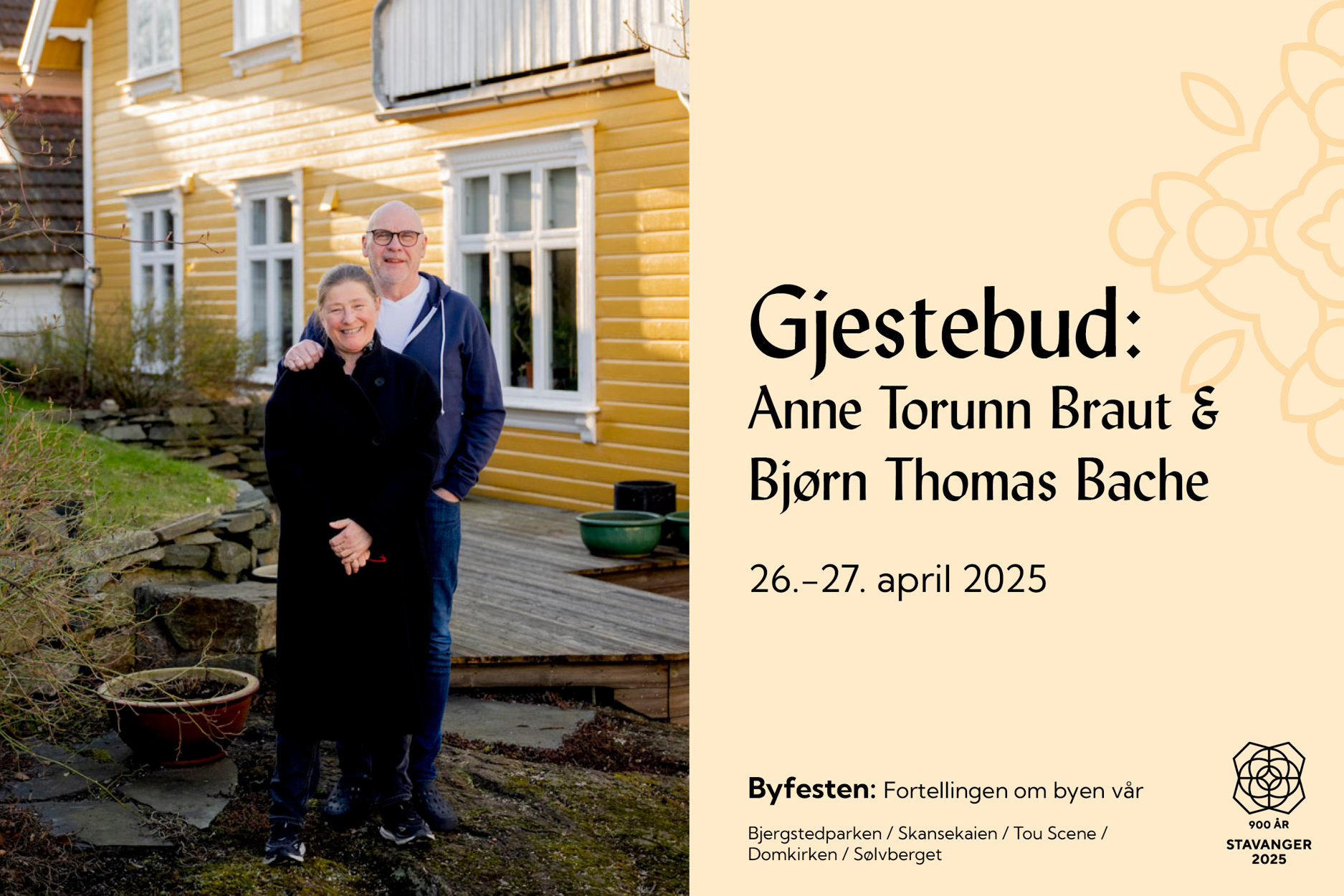 Velkommen til gjestebud hos Anne Torunn Braut og Bjørn Thomas Bache på Blåsenborg.