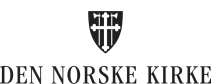 Logo til den norske kirke sort/hvit