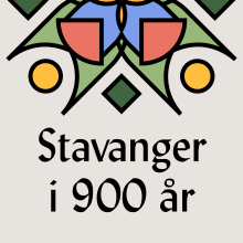 Logo for podkasten "Stavanger i 900 år", Stavanger 2025