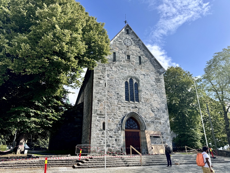Nytt inngangsparti for Stavanger domkirke.