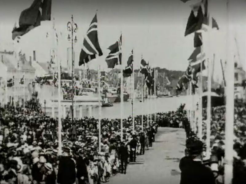 Ble med på premieren av Stavangerfilmen fra 1925!