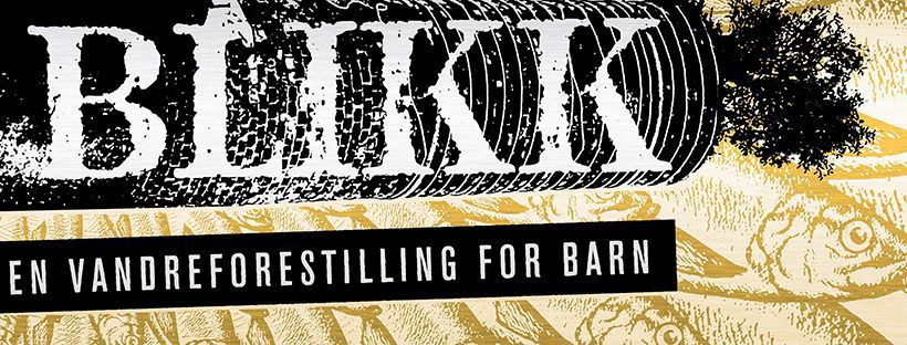 Logo til vandreforestillingen "Blikk".